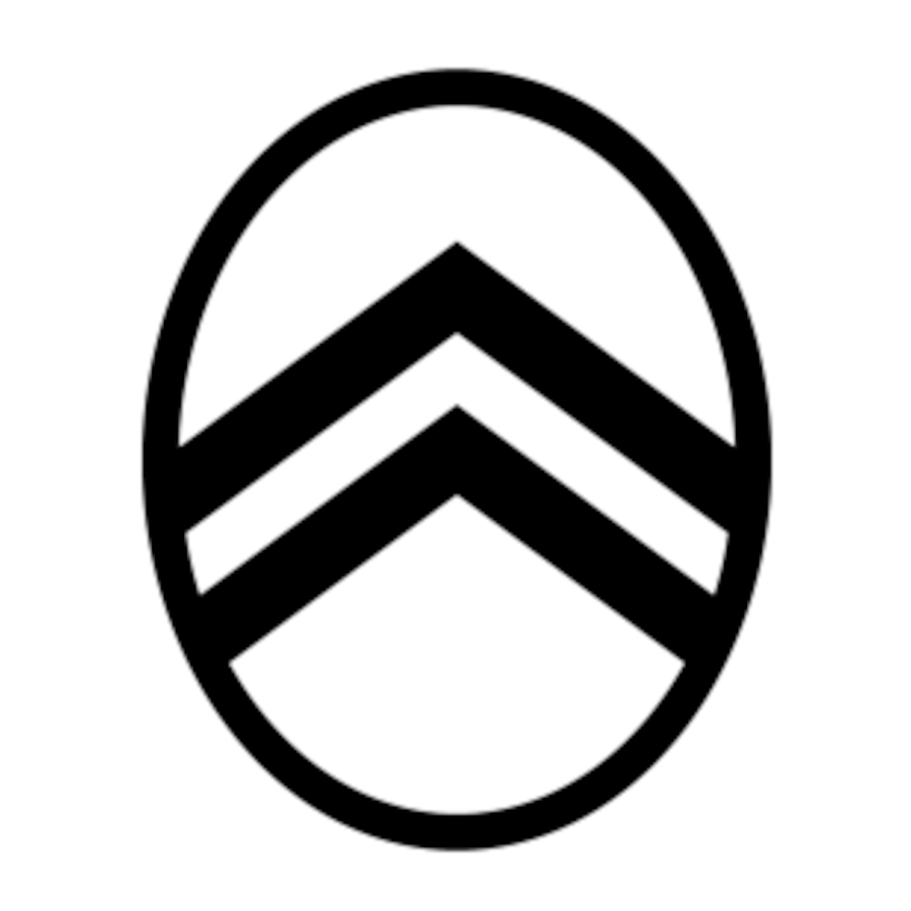 Citroën ChatGPT‑service‑icoon dat spraakbediening en connected assistance aan boord illustreert.